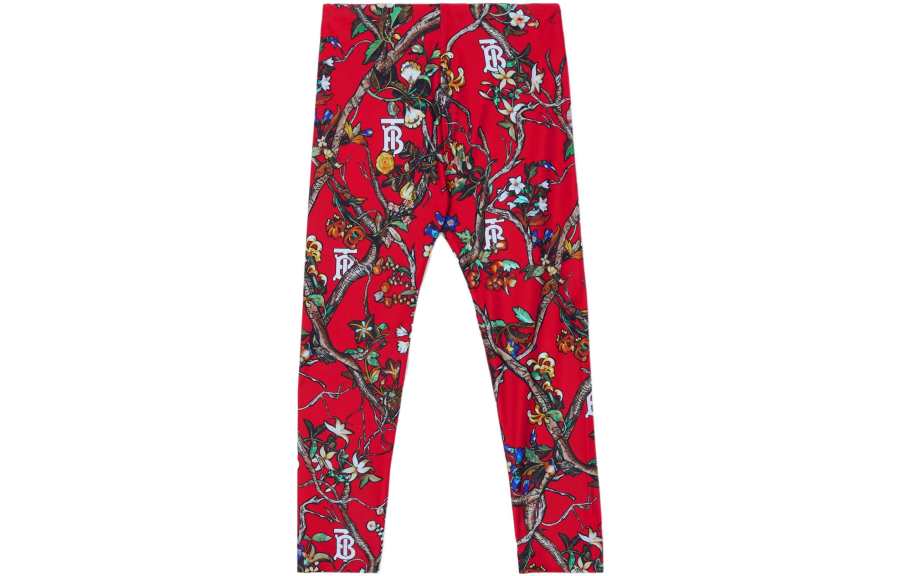 Burberry Casual Pants Red Kids'