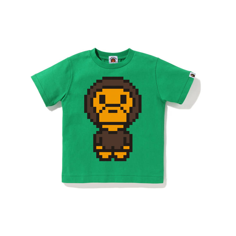 A BATHING APE Kids T Shirts Crew Neck Moderate