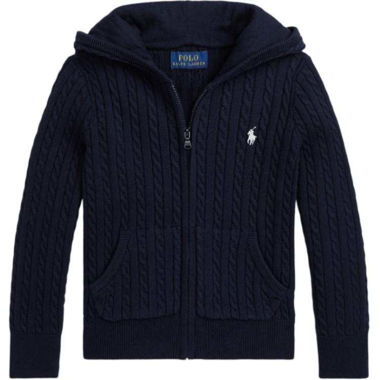 Polo Ralph Lauren Sweater Classic Version Dark Blue Children Aged 3 7 Years Old