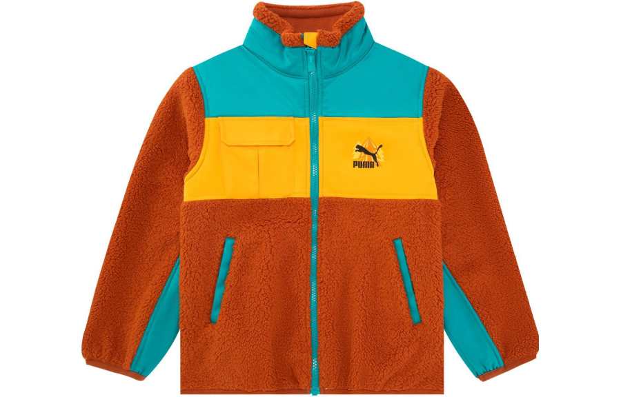 PUMA Kids' Top Orange Red Kids'