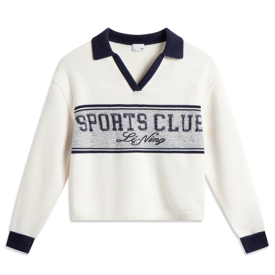 Li-Ning Li Ning Sports Trendy Collection Knitwear Women's Ivory