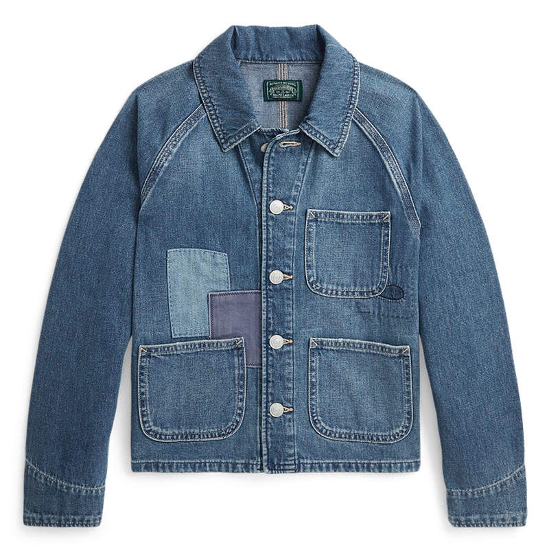Polo Ralph Lauren Denim Jacket SS24 Blue Teenagers