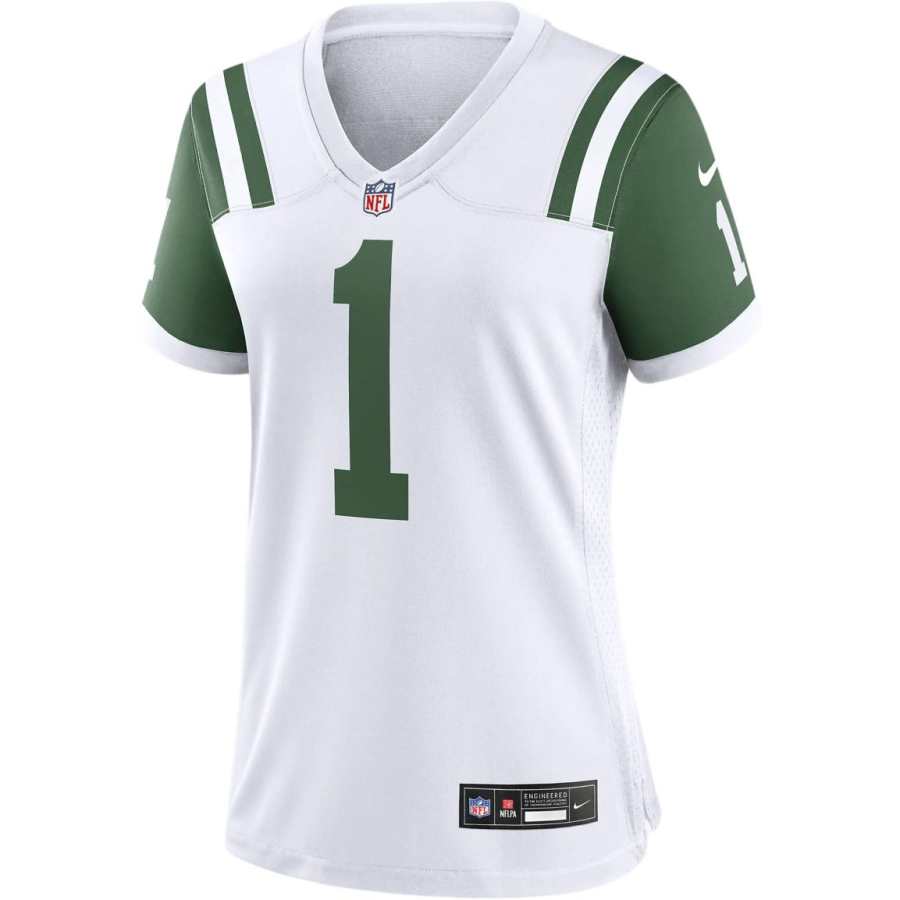 Nike Nike Sauce Gardner New York Jets Soccer Jersey Women's White