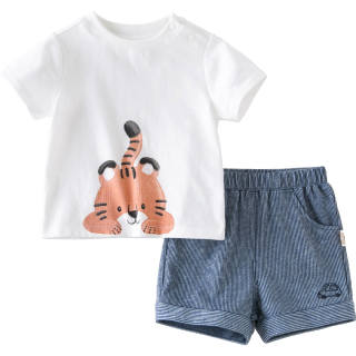 DAVE&BELLA Infant And Toddler Suit White Kids'