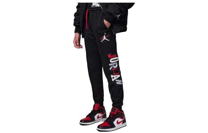 Jordan Jordan Knitted Sweatpants Black Kids'