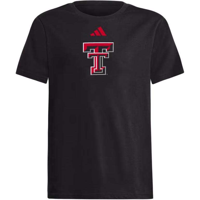 Adidas Adidas T Shirt TEXAS TECH FRESH Black Kids'