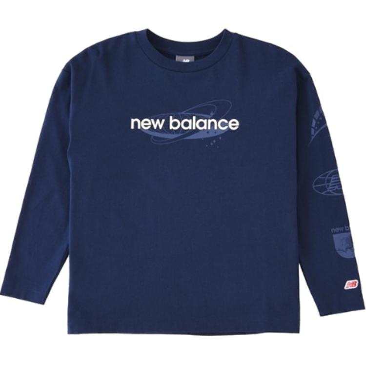 New Balance New Balance Graphic T Shirt Marine Blue Teenagers