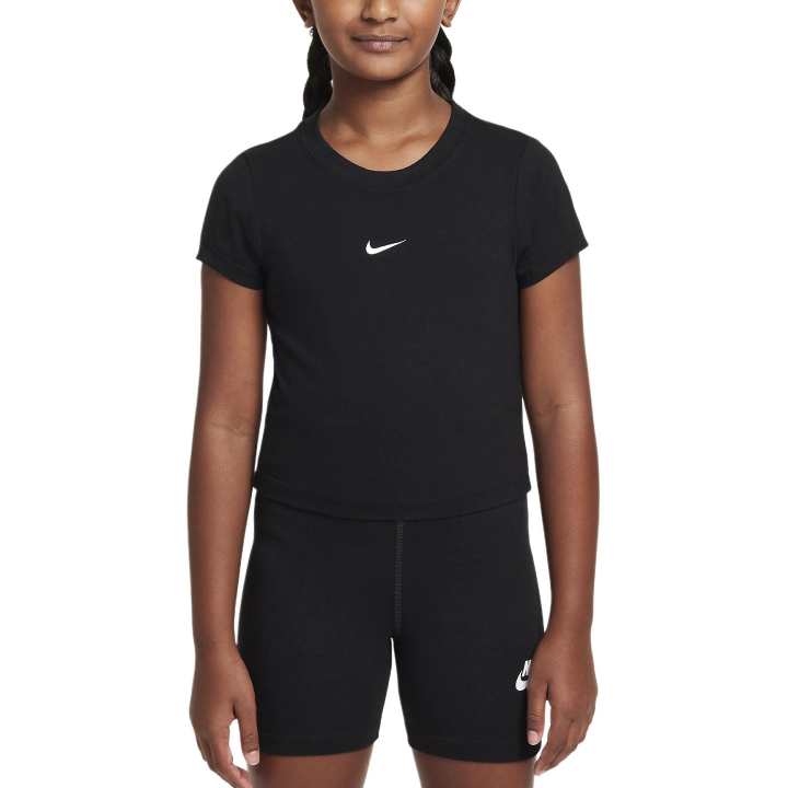 Nike Nike Sportswear T Shirt Black Teenagers
