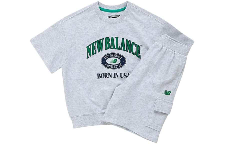 New Balance New Balance Kids Casual Sportswear Crew Neck Moderate