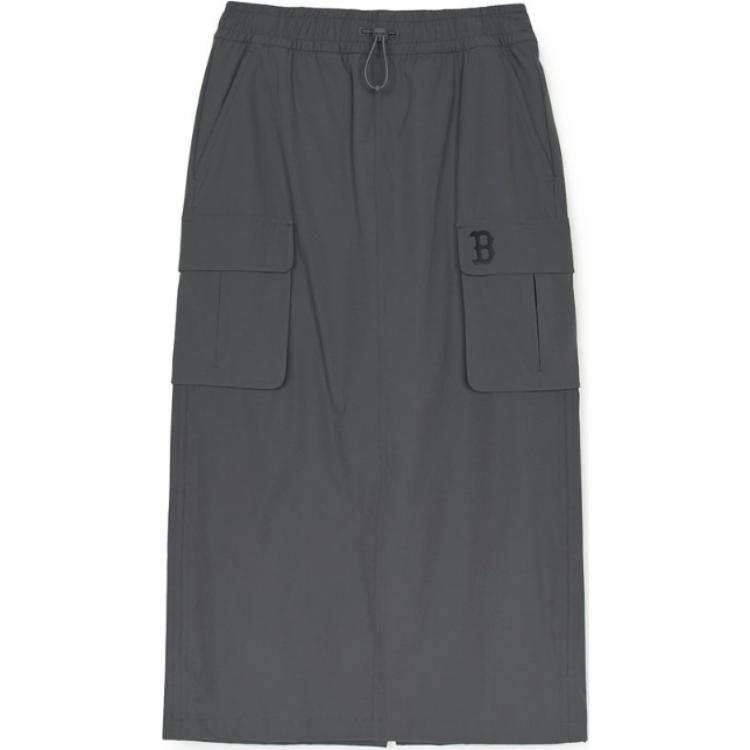 MLB MLB Casual Long Skirt Women's Gray