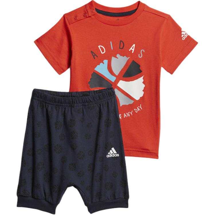 Adidas Adidas Baby Casual Sportswear Crew Neck Moderate