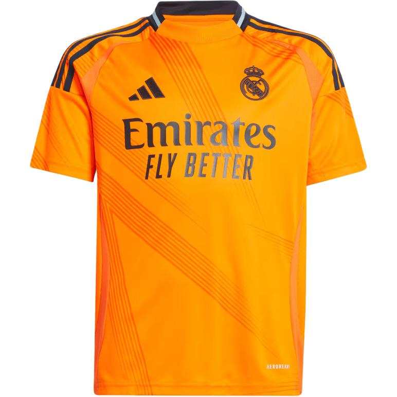 Adidas Adidas Real Madrid T Shirt Orange Teenagers