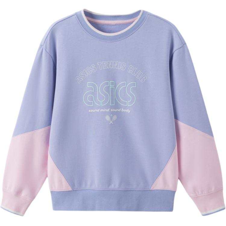 Asics Sports Performance Sweatshirt Purple Teenagers