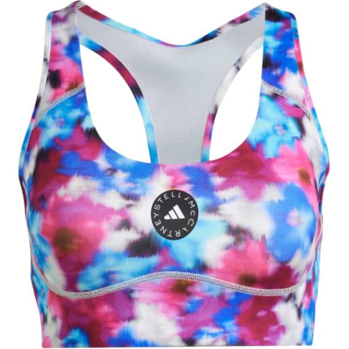 Adidas Adidas By Stella McCartney TruePurpose Printed Bra