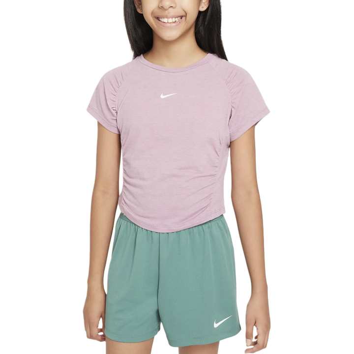 Nike Nike Dri Fit T Shirt Pink Teenagers