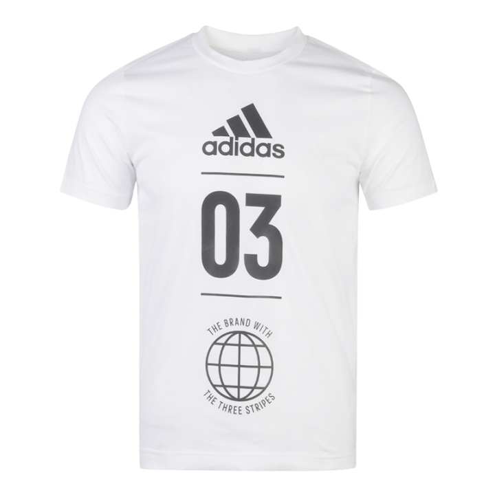 Adidas Adidas Kids T Shirts Crew Neck Moderate