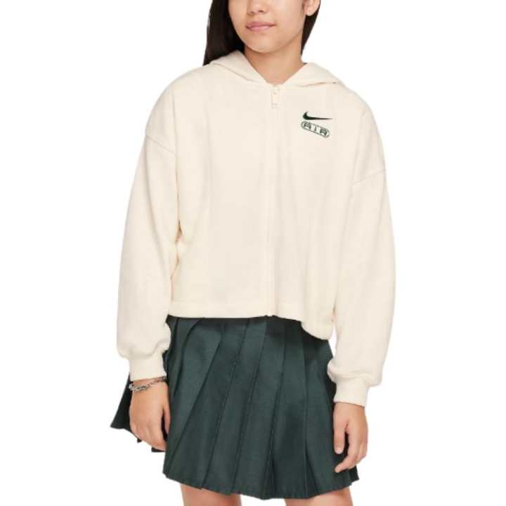Nike Nike Sweatshirt Air Light Ivory Color/fur Teenagers
