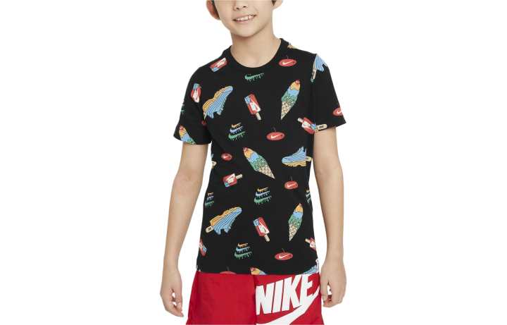 Nike Nike T Shirt Sportswear Black Kids'