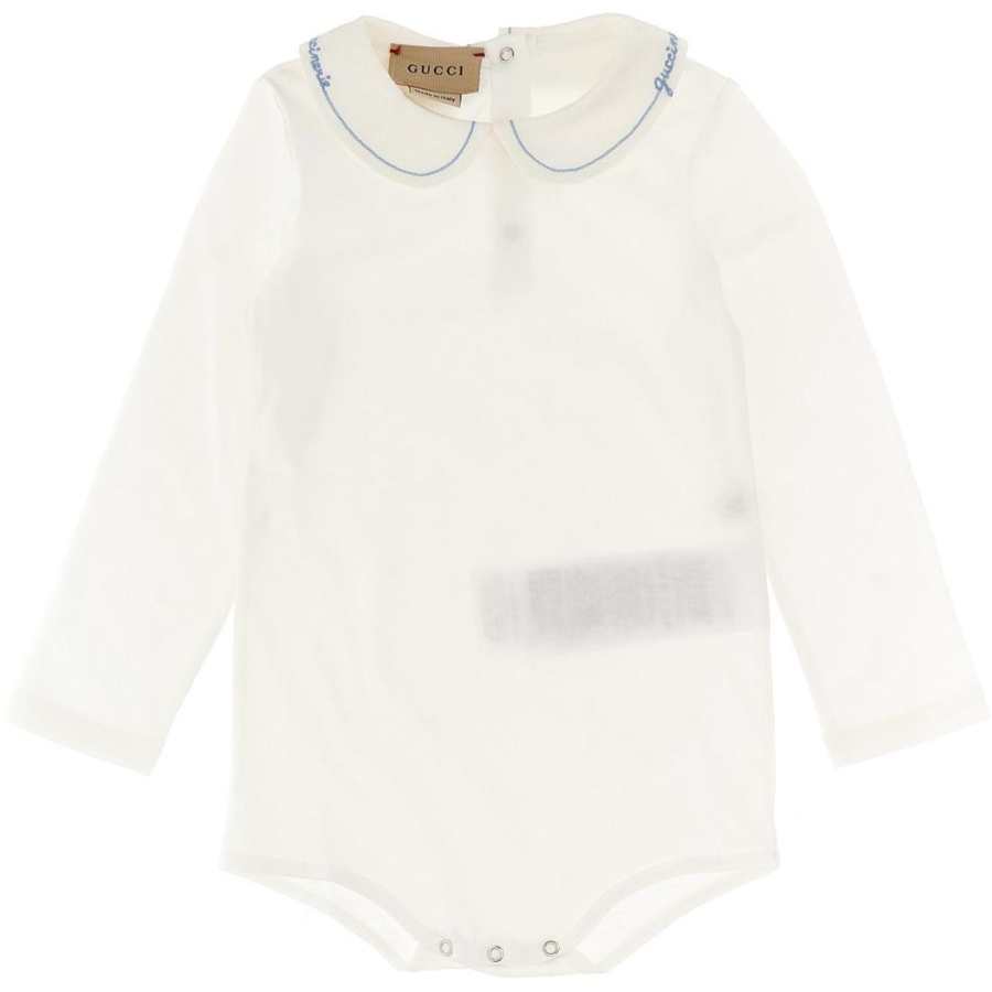 GUCCI Jumpsuit & Crawlers SS23 White Kids'