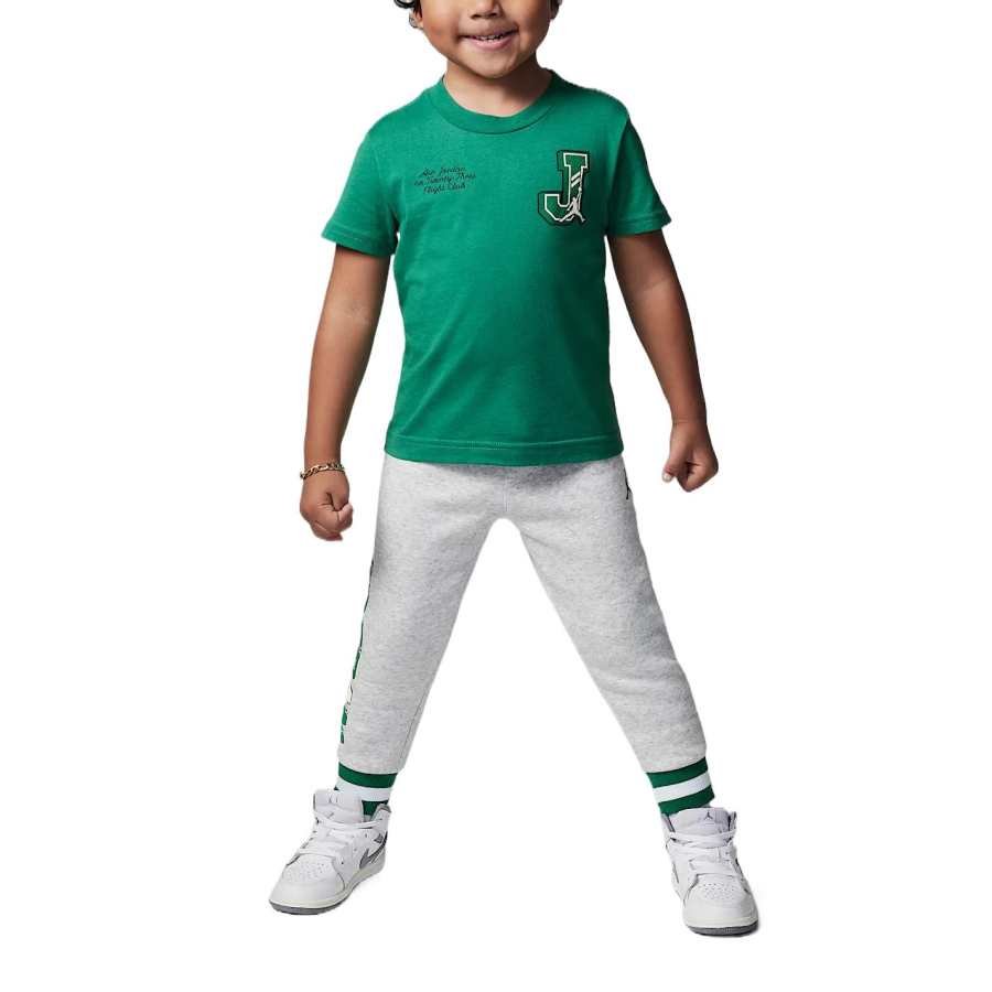 Jordan Jordan Casual Sportswear Green Gray Infant And Toddler