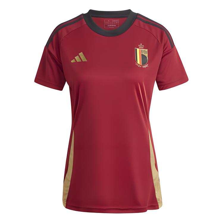 Adidas Adidas Belgium National Team BELGIUM 24 HOME FAN JERSEY Soccer Jersey Player Edition Women's Red