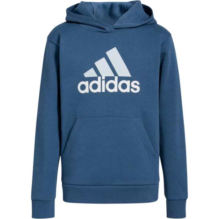 Adidas Adidas Kids' Apparel Essential Ctn Flc Hood Pulvr Sweatshirt Ink Color Kids'