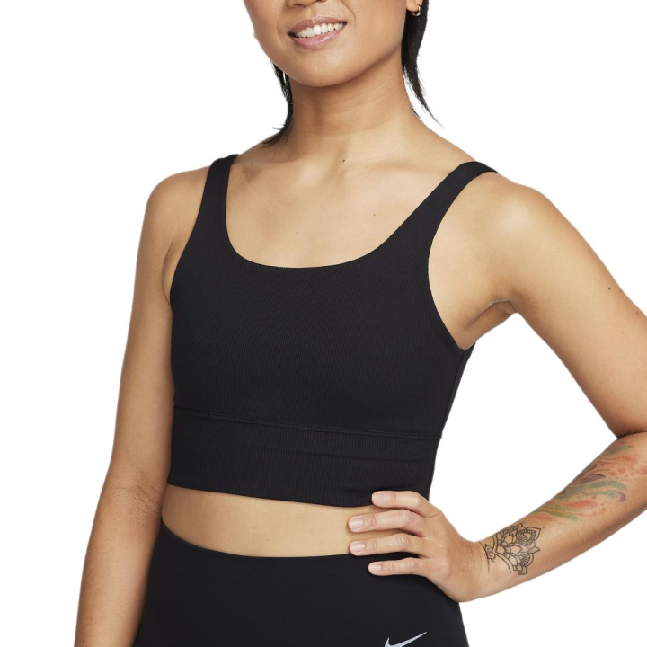 Nike Nike Zenvy Rib Women's Light-Support Non-Padded Longline Sports Bra