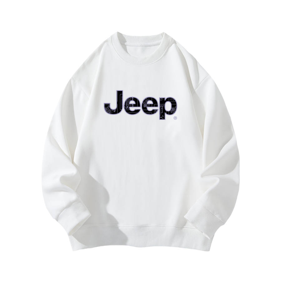 Jeep Grade School Sweatshirts Crew Neck Moderate
