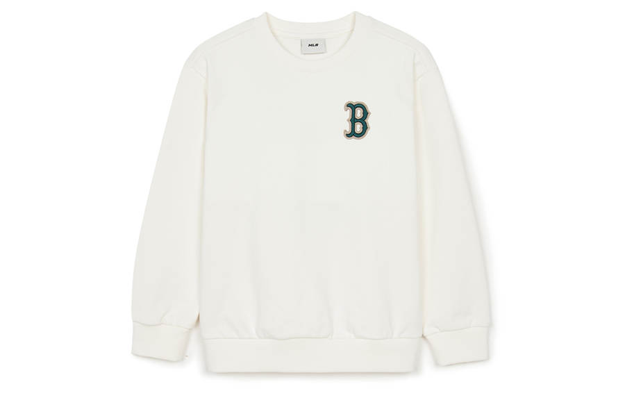 MLB Unisex MLB Basic Boston Red Sox Kids Clothing Sweatshirt Cream