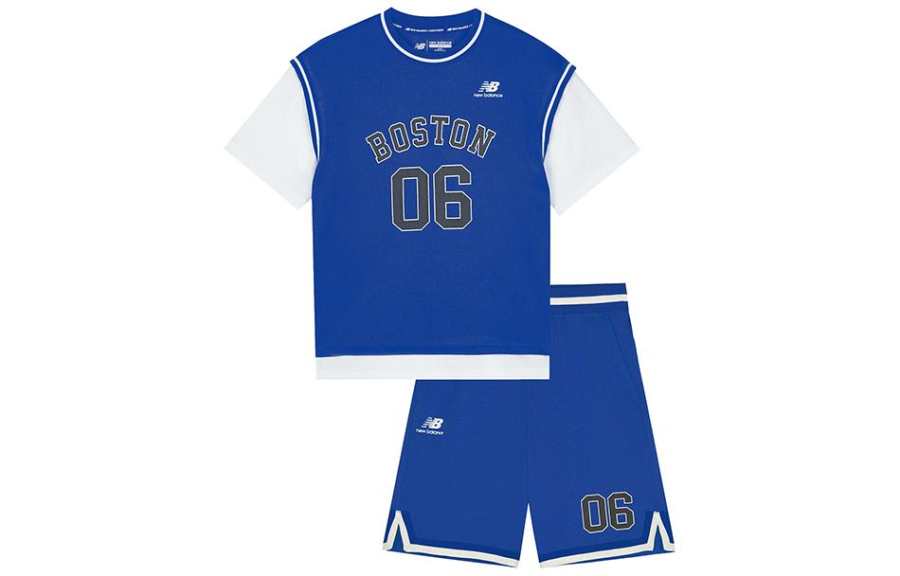 New Balance New Balance Kids Casual Sportswear Crew Neck Moderate