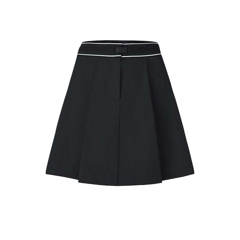 FILA Golf SS25 Casual Short Skirts Women's Pitch Black BK