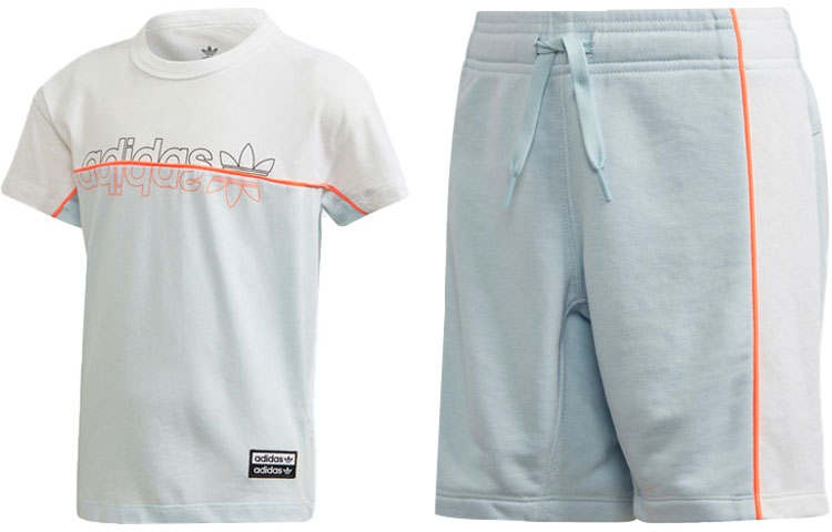 Adidas Originals Letter Moderate Casual Sportswear Summer Kids'