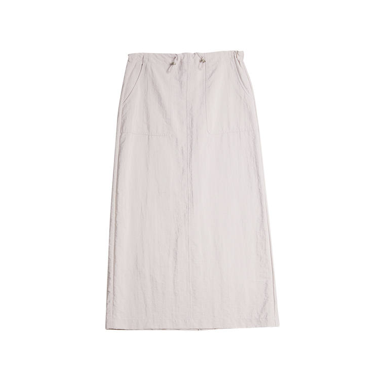 ELLE Casual Long Skirt Women's Light Pink