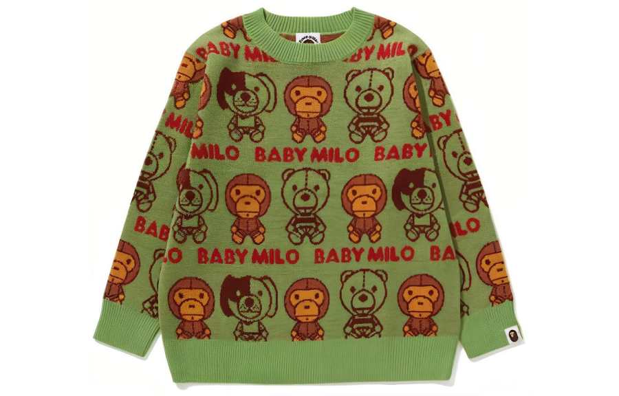 A BATHING APE A BATHING APE Kids Sweaters Crew Neck Moderate