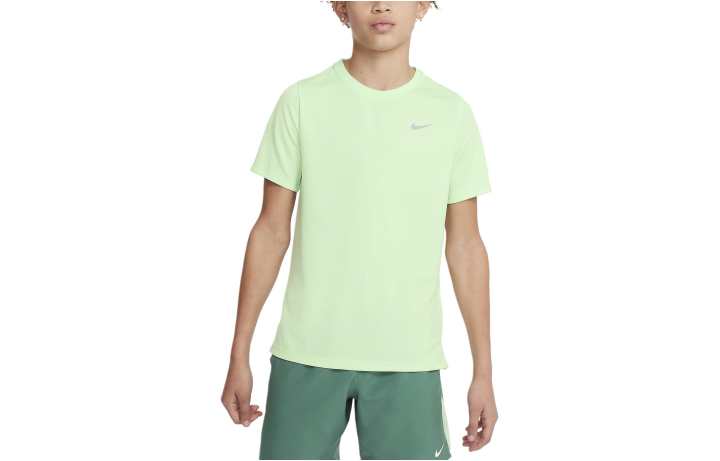 Nike Nike Dri FIT Miler T Shirt Kids' Green