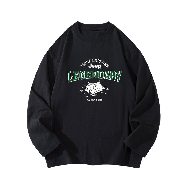 Jeep Grade School T Shirts Crew Neck Moderate