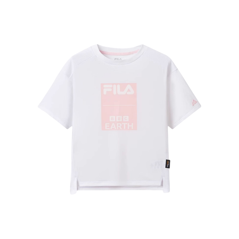 FILA KIDS x BBC EARTH T Shirt Bright White Teenagers