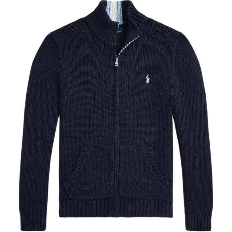 Polo Ralph Lauren Sweater FW24 Standard Dark Blue Teenagers