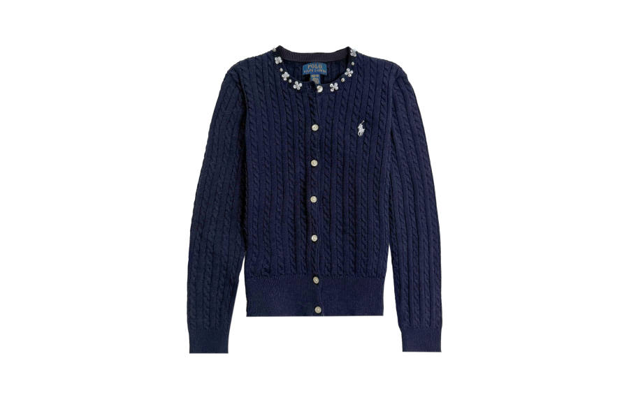 Polo Ralph Lauren Sweater Navy Blue Teenagers
