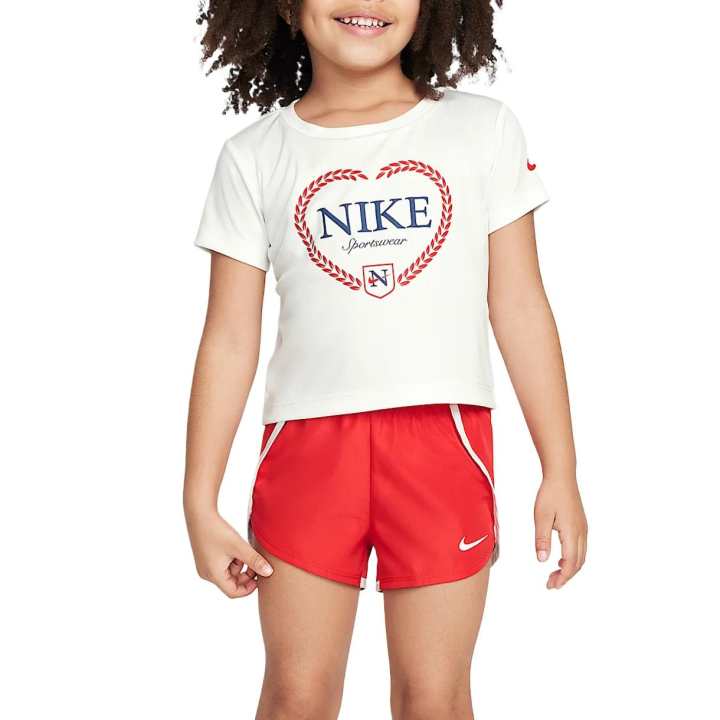 Nike Nike Casual Sportswear Dri FitSwoosh University Red Infant And Toddler