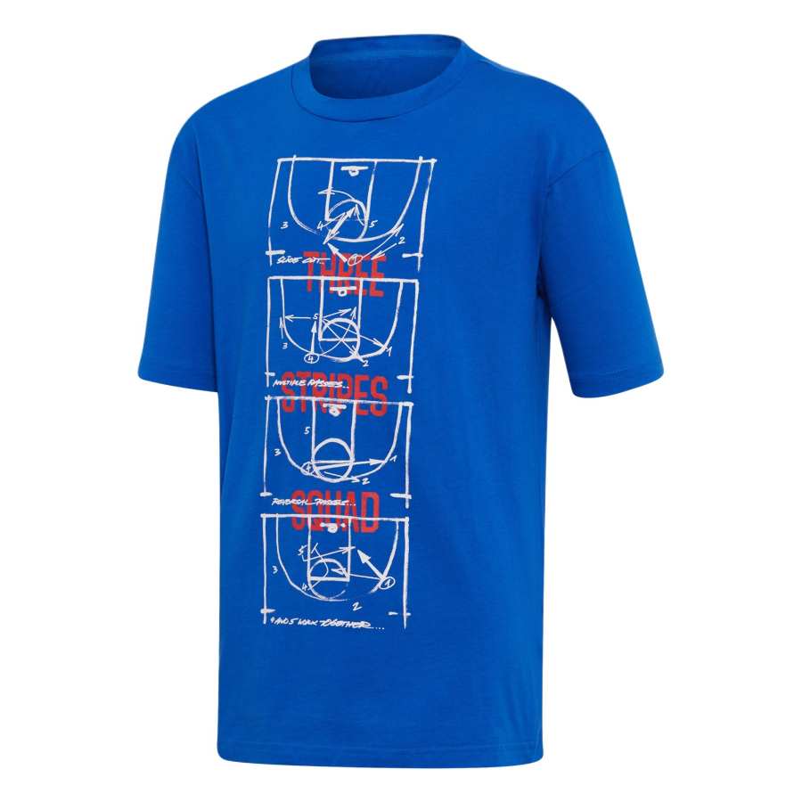 Adidas Adidas Grade School T Shirts Crew Neck Moderate