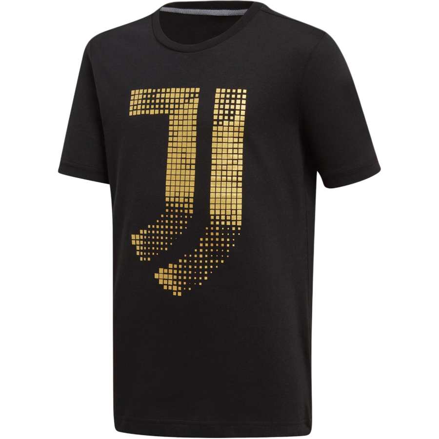 Adidas Adidas Juventus T Shirt Black Teenagers