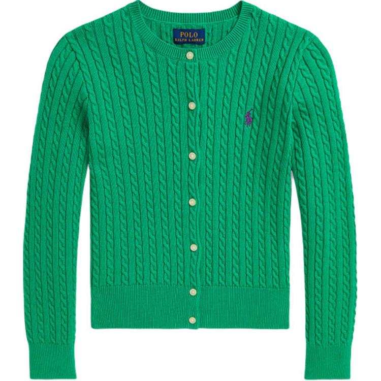 Polo Ralph Lauren Sweater SS24 Standard Green Teenagers
