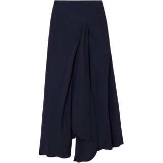Victoria Beckham Casual Long Skirt Women's Marine Blue