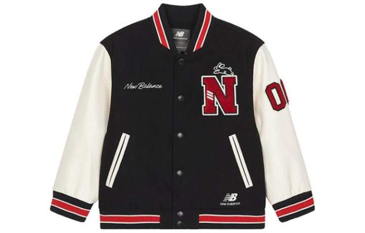 New Balance New Balance Baseball Jacket Kids' Black