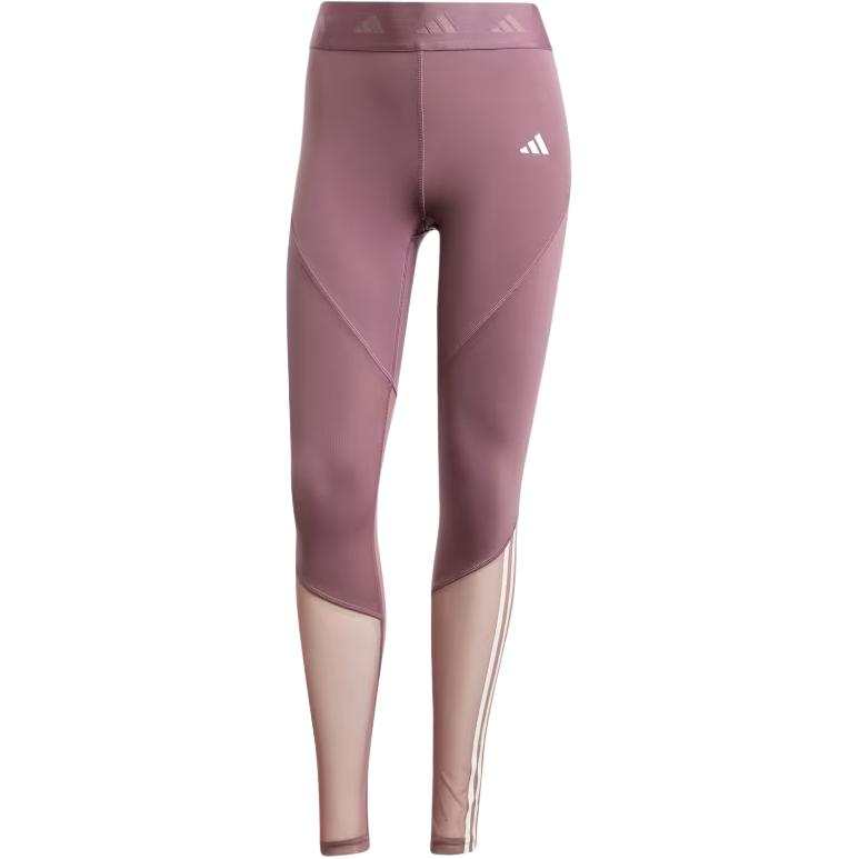 Adidas Adidas HYPERGLAM FULL LENGTH LEGGINGS Sports Pants Women's Dark Shadow Fig