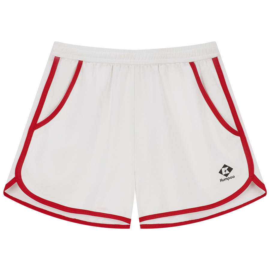 KUMPOO Sports Shorts Women's White
