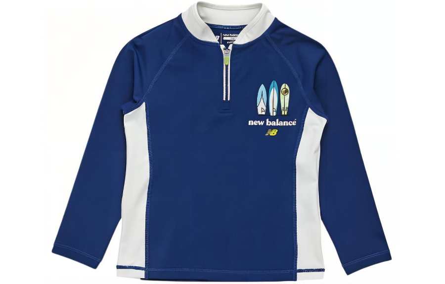 New Balance New Balance Sun Protection Clothing Blue Kids'