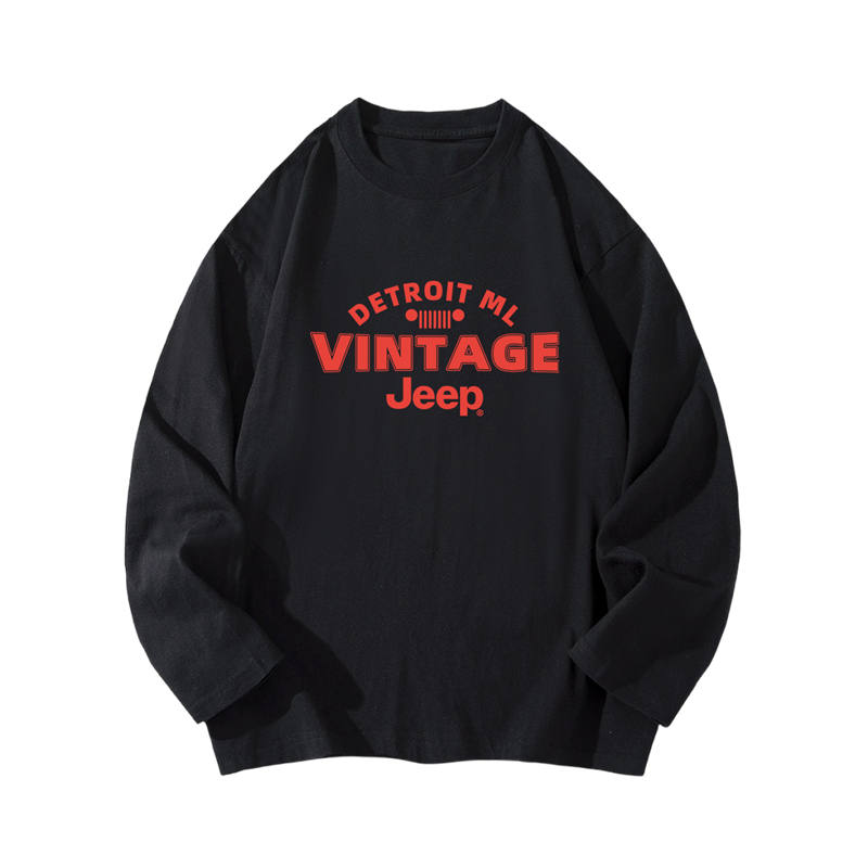 Jeep Grade School T Shirts Crew Neck Moderate