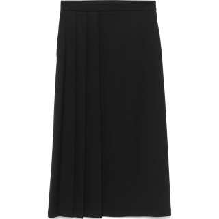 PAROSH SS24 Casual Long Skirt Women's Black